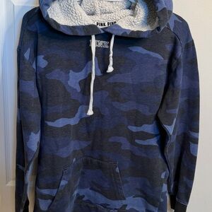 Victoria's Secret Blue Camo Hoodie